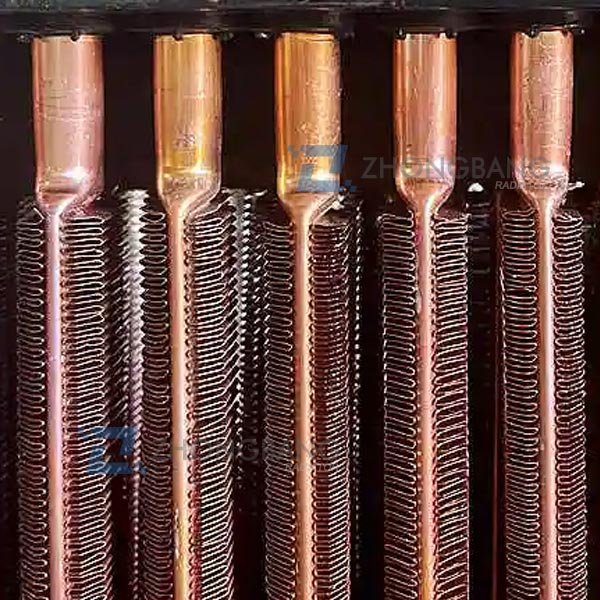 Detachable Fin Copper Tube for Mining Equipment Radiator