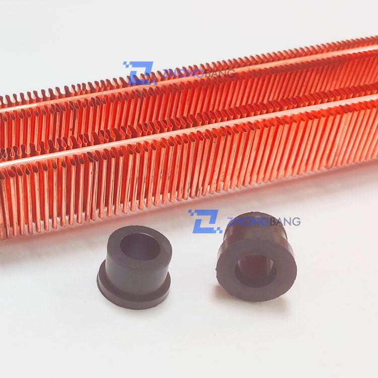 Mining heavy truck radiator finned copper tubing